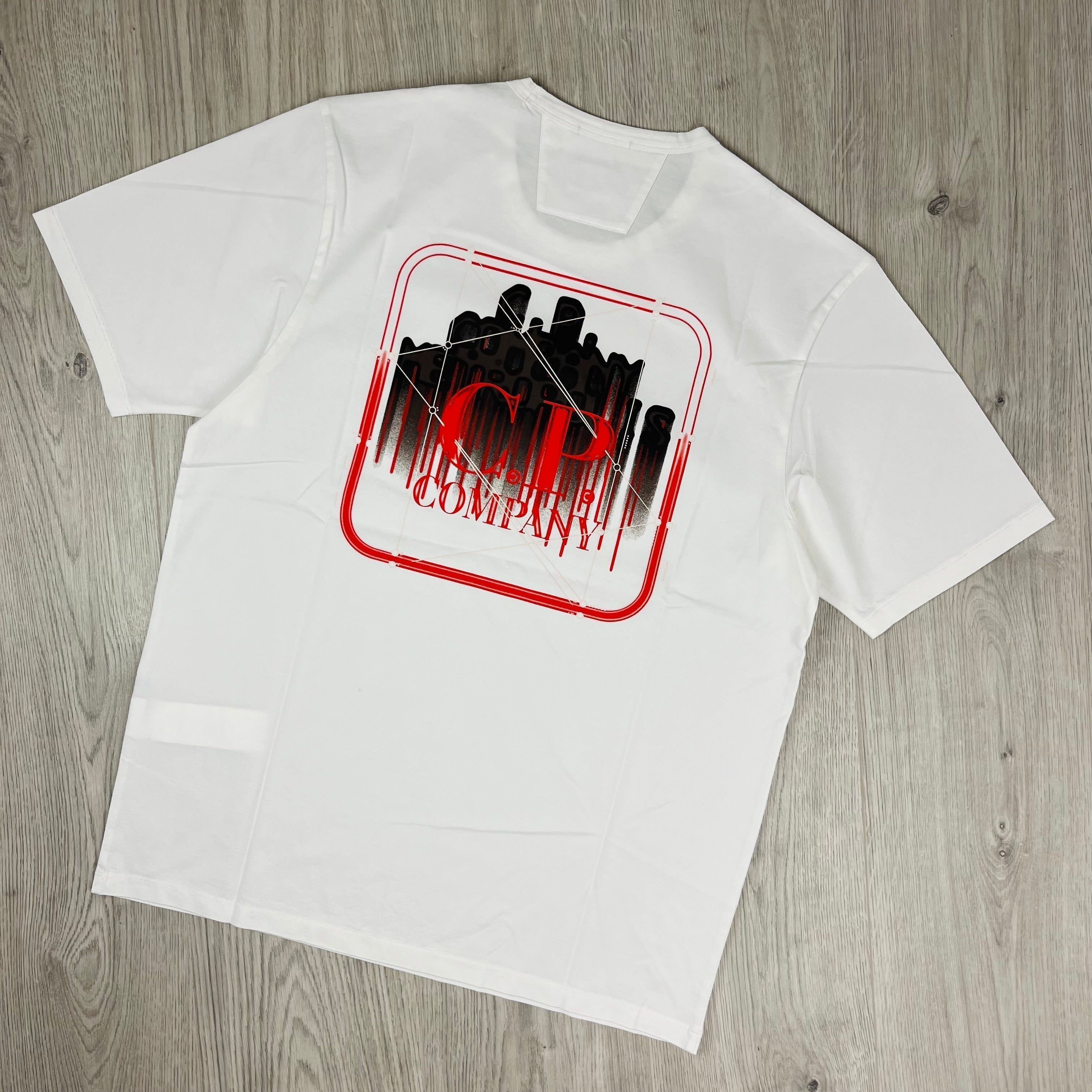 CP Company Metropolis T-Shirt - White Ironleague