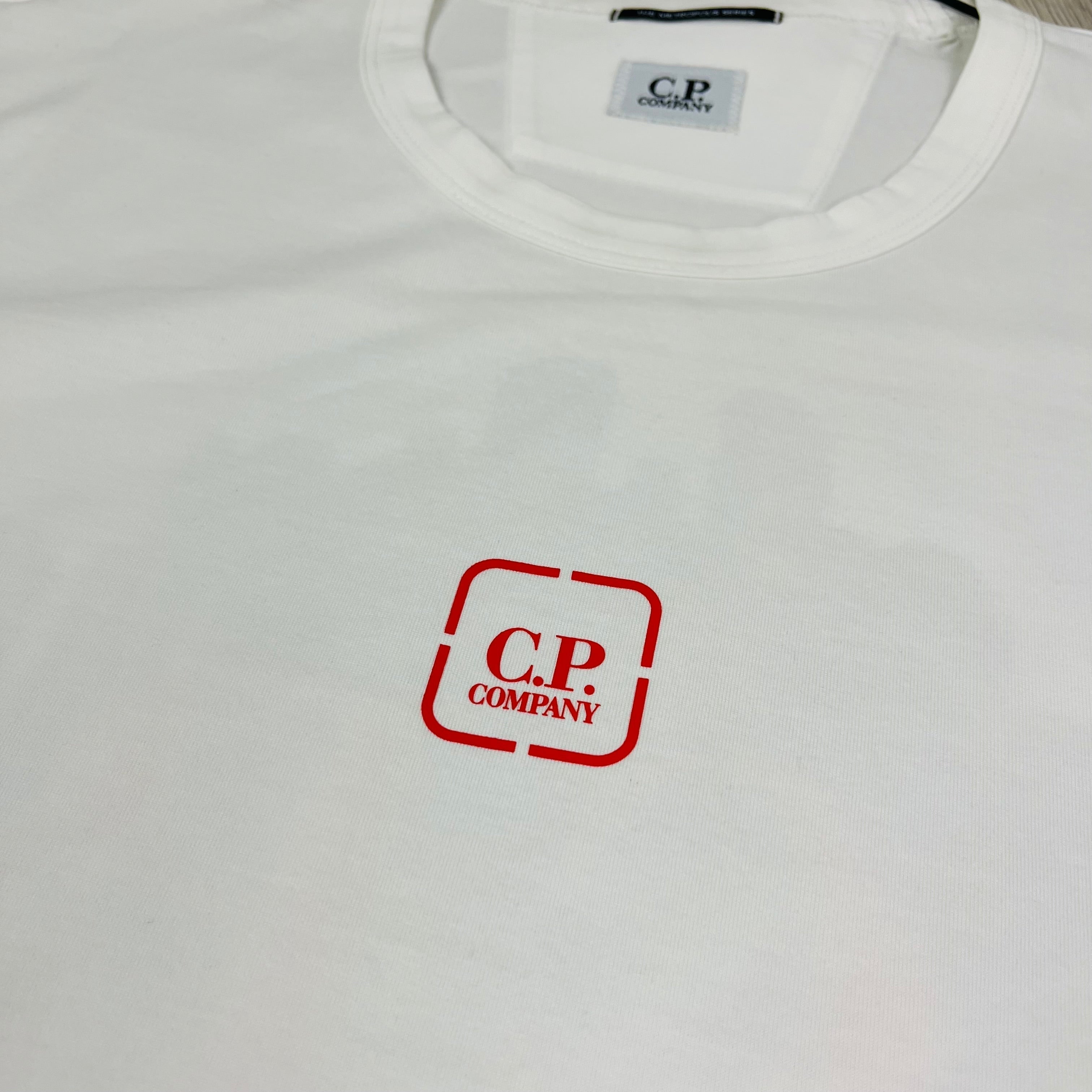 CP Company Metropolis T-Shirt - White Ironleague