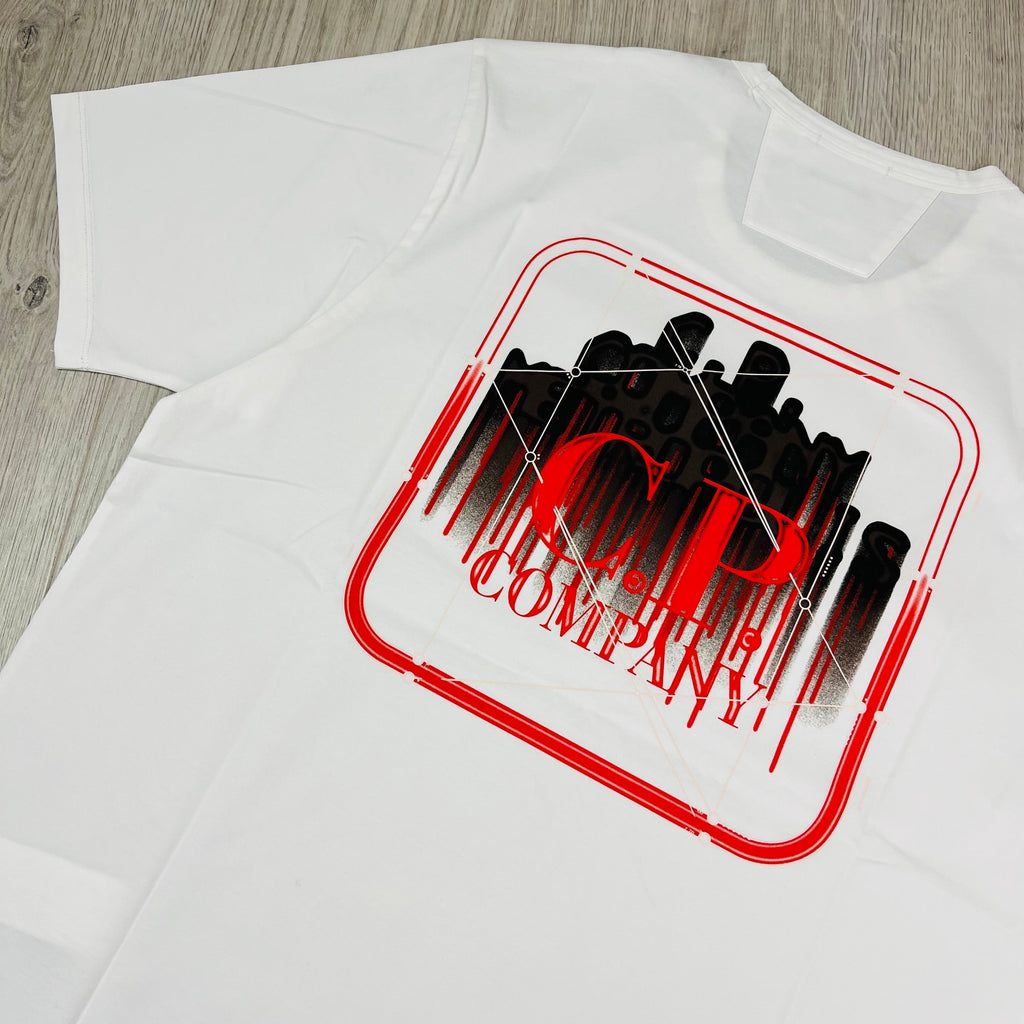 CP Company Metropolis T-Shirt - White Ironleague
