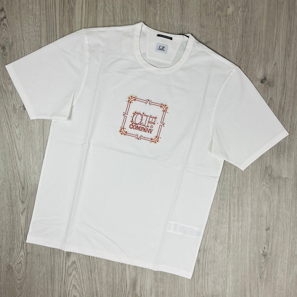 CP Company Metropolis T-Shirt - White Ironleague