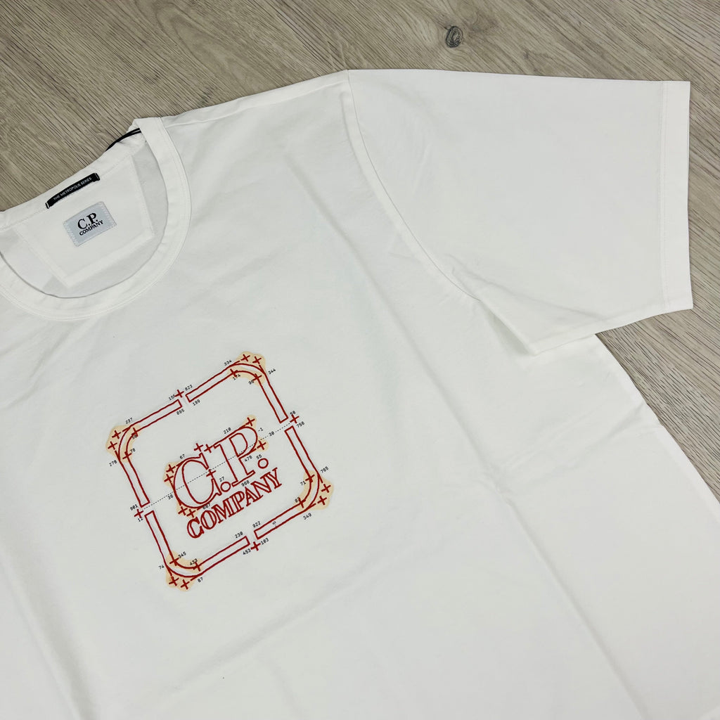 CP Company Metropolis T-Shirt - White Ironleague