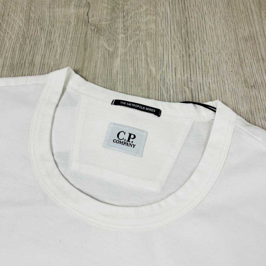 CP Company Metropolis T-Shirt - White Ironleague