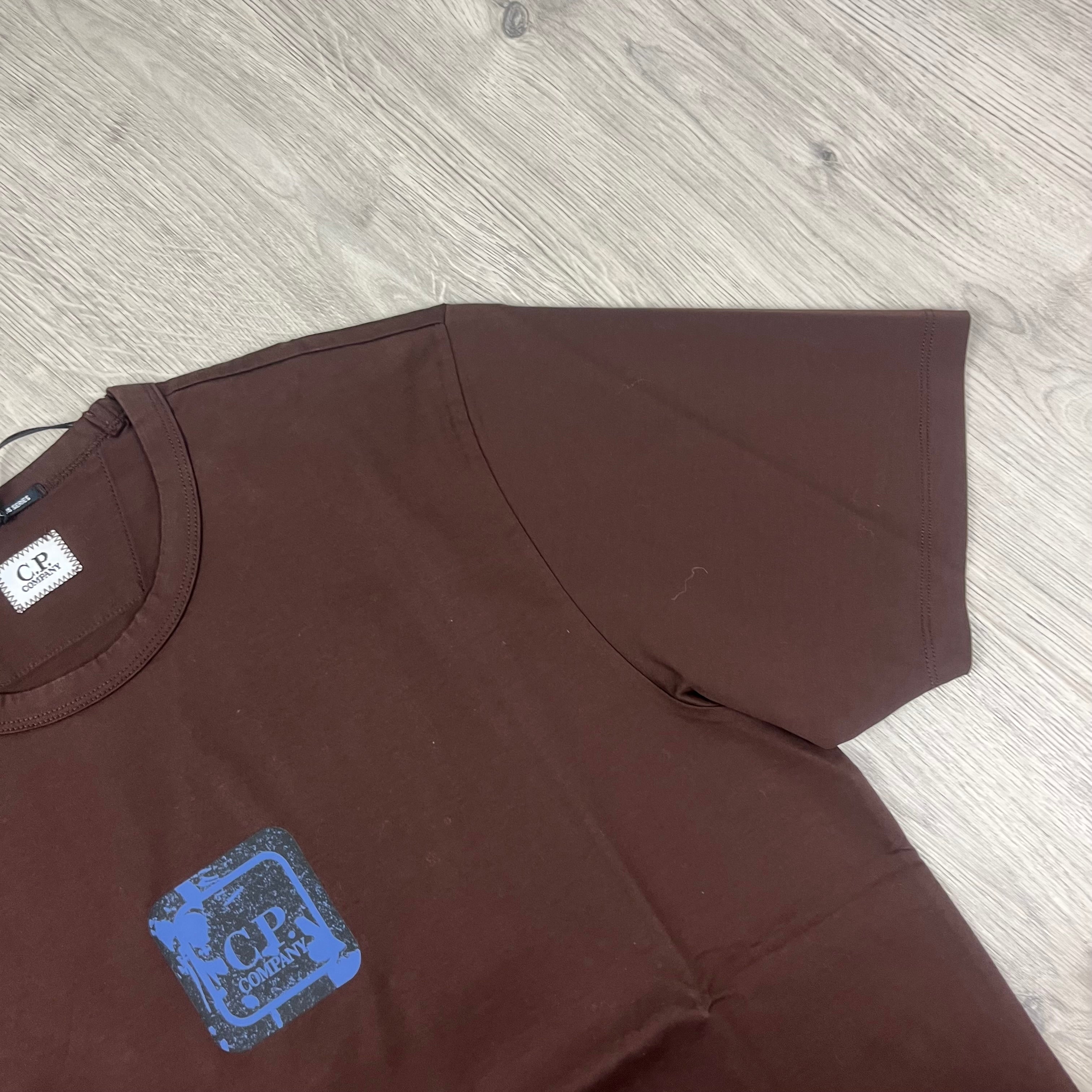 CP Company Metropolis T-Shirt - Rum Raisin Ironleague