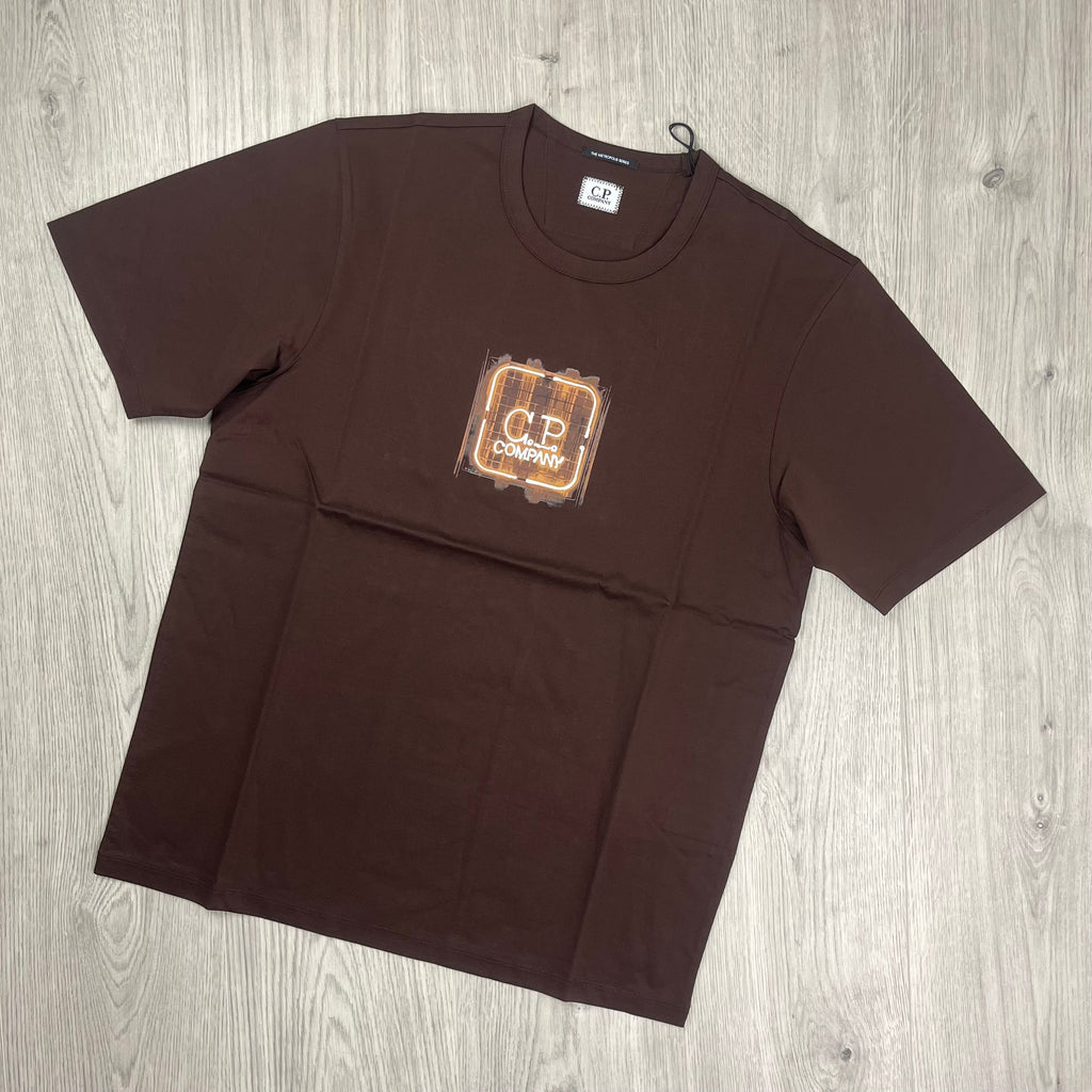 CP Company Metropolis T-Shirt - Rum Raisin Ironleague