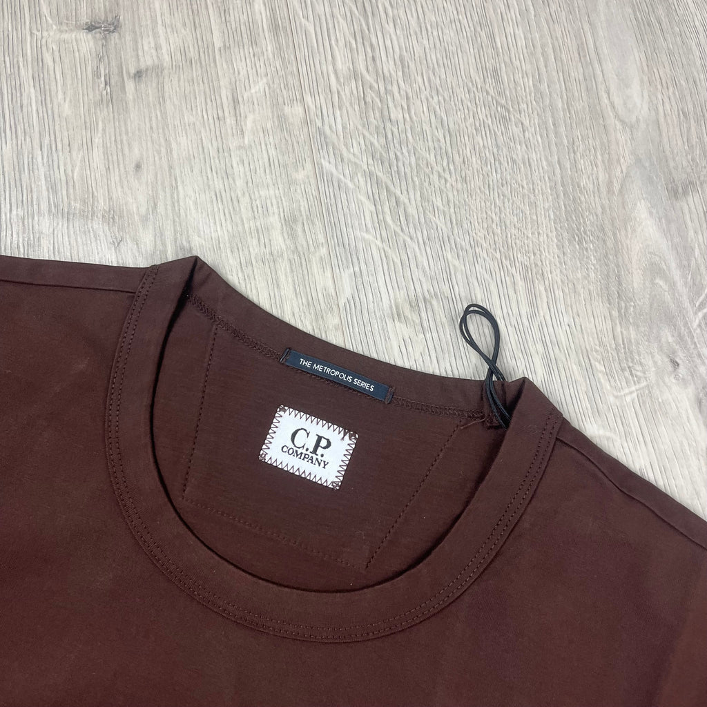 CP Company Metropolis T-Shirt - Rum Raisin Ironleague
