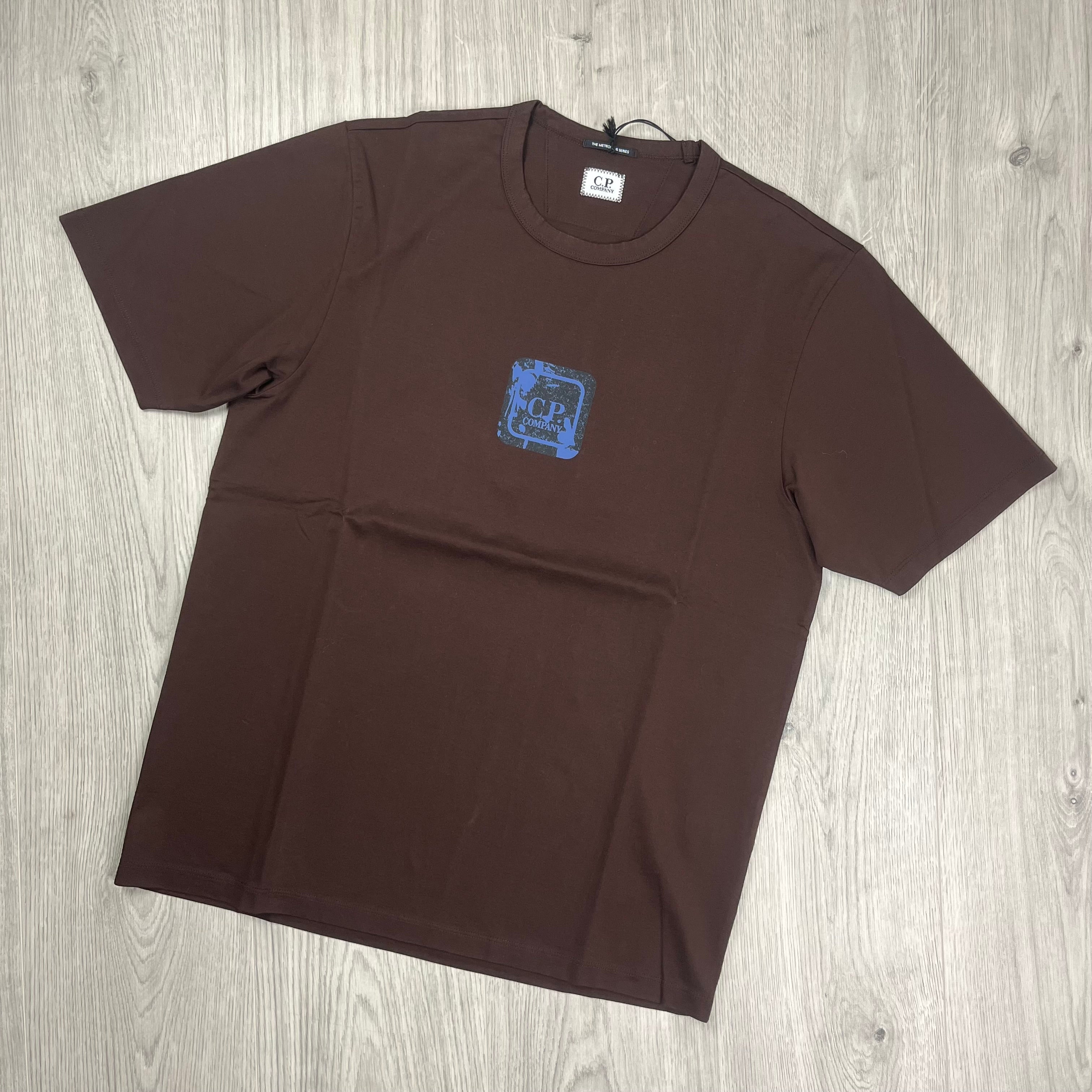 CP Company Metropolis T-Shirt - Rum Raisin Ironleague