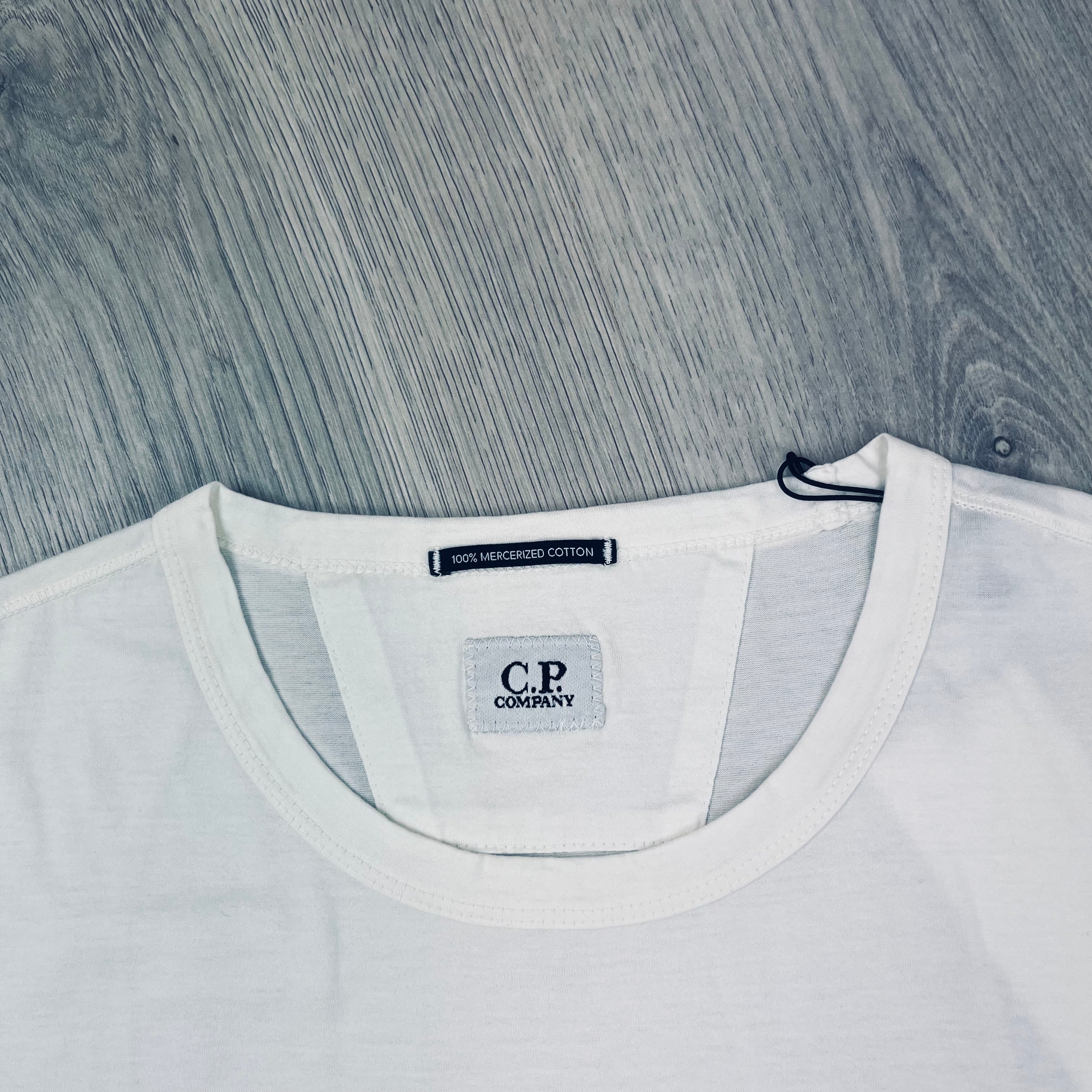 CP Company Patch T-shirt - White Ironleague
