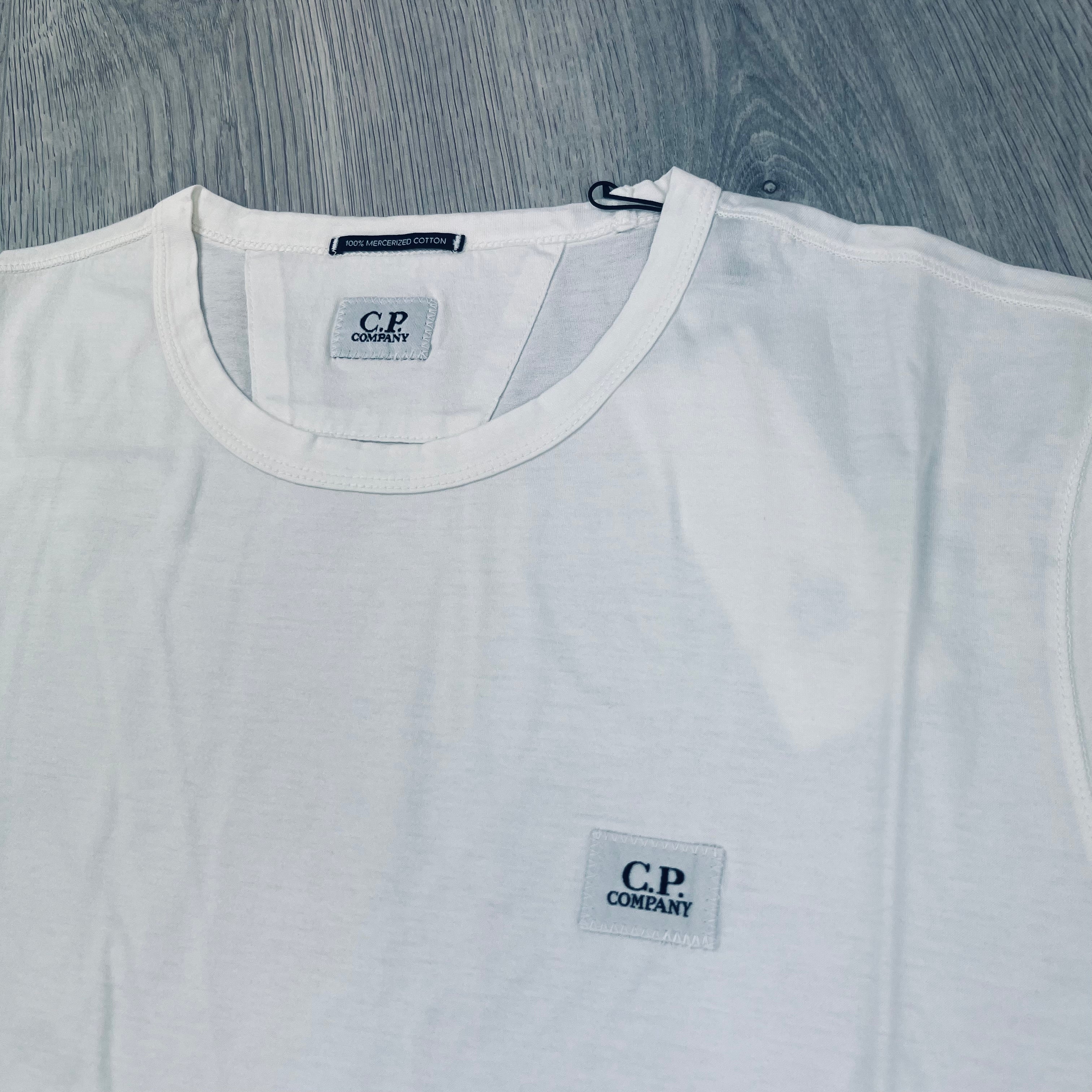 CP Company Patch T-shirt - White Ironleague