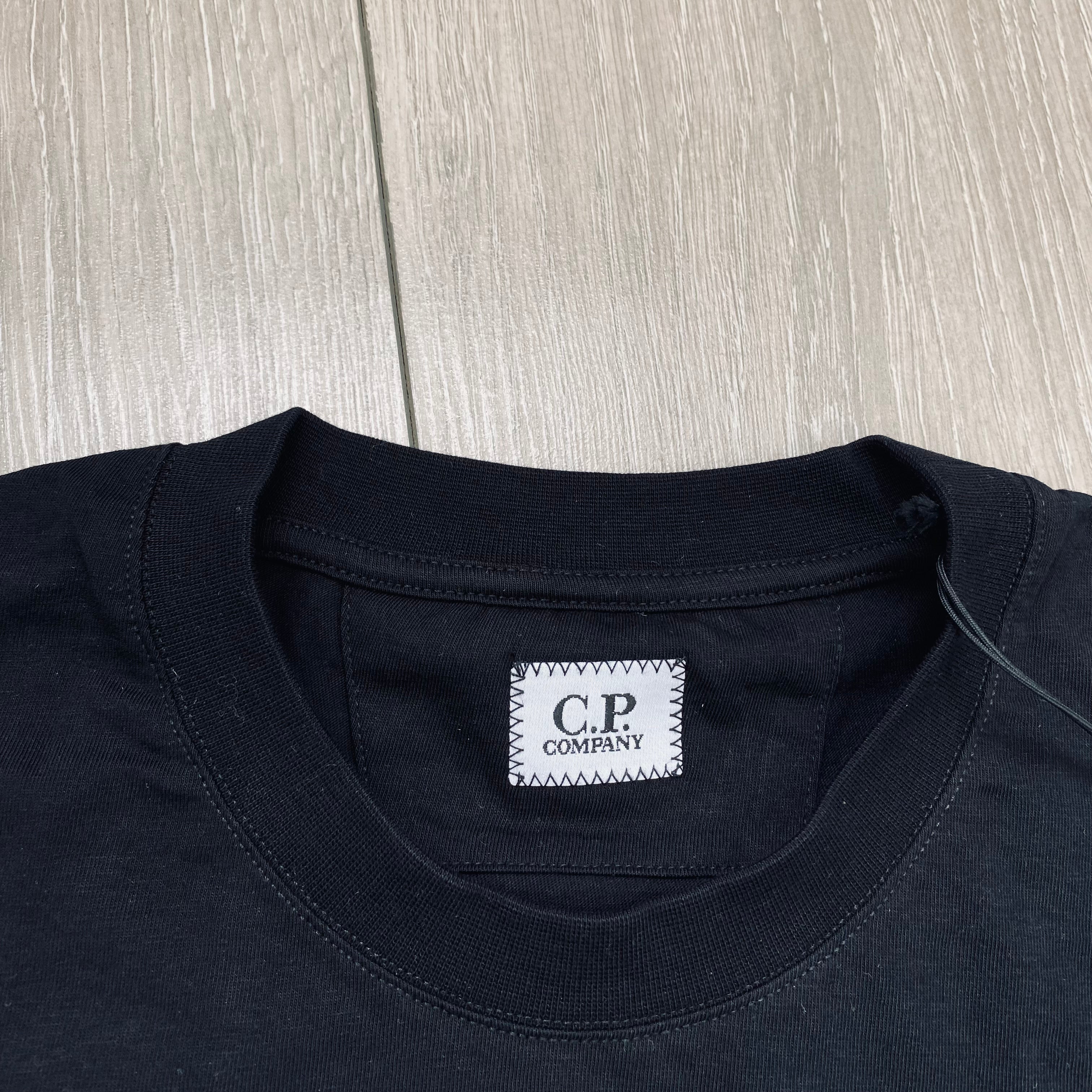 CP Company Printed T-Shirt - Black Ironleague