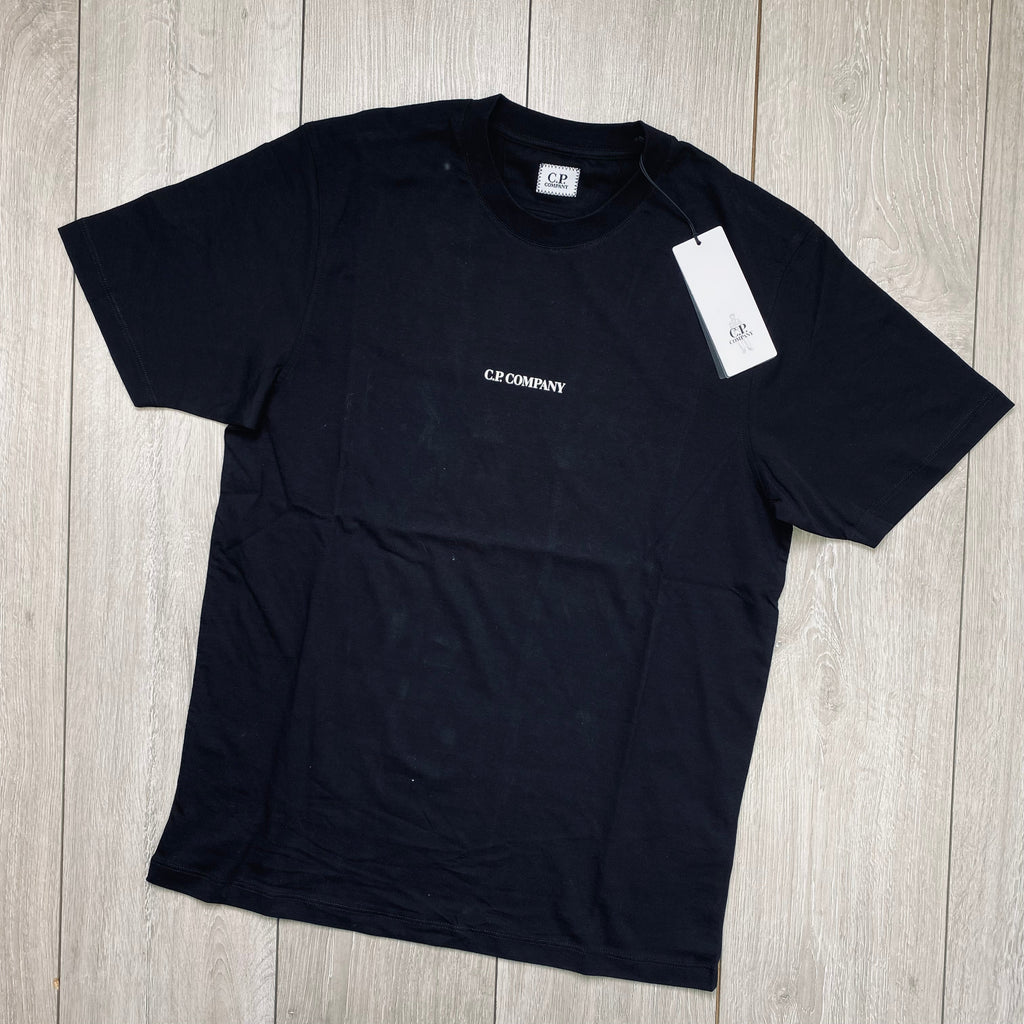 CP Company Printed T-Shirt - Black Ironleague