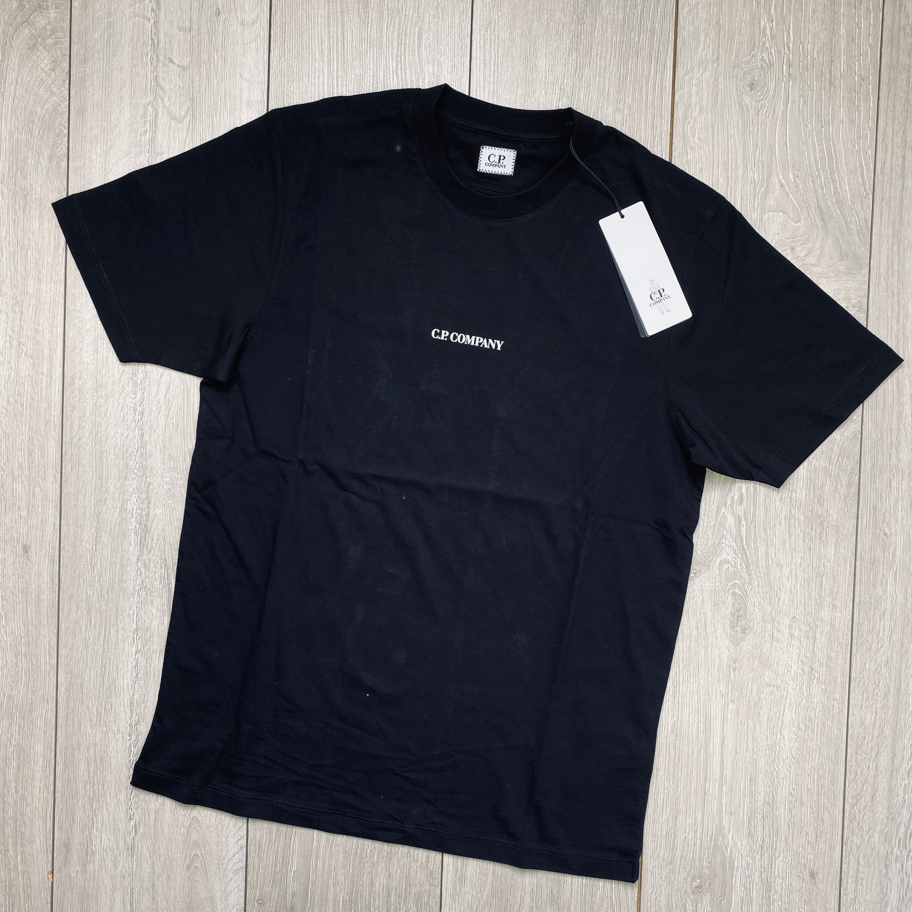 CP Company Printed T-Shirt - Black Ironleague