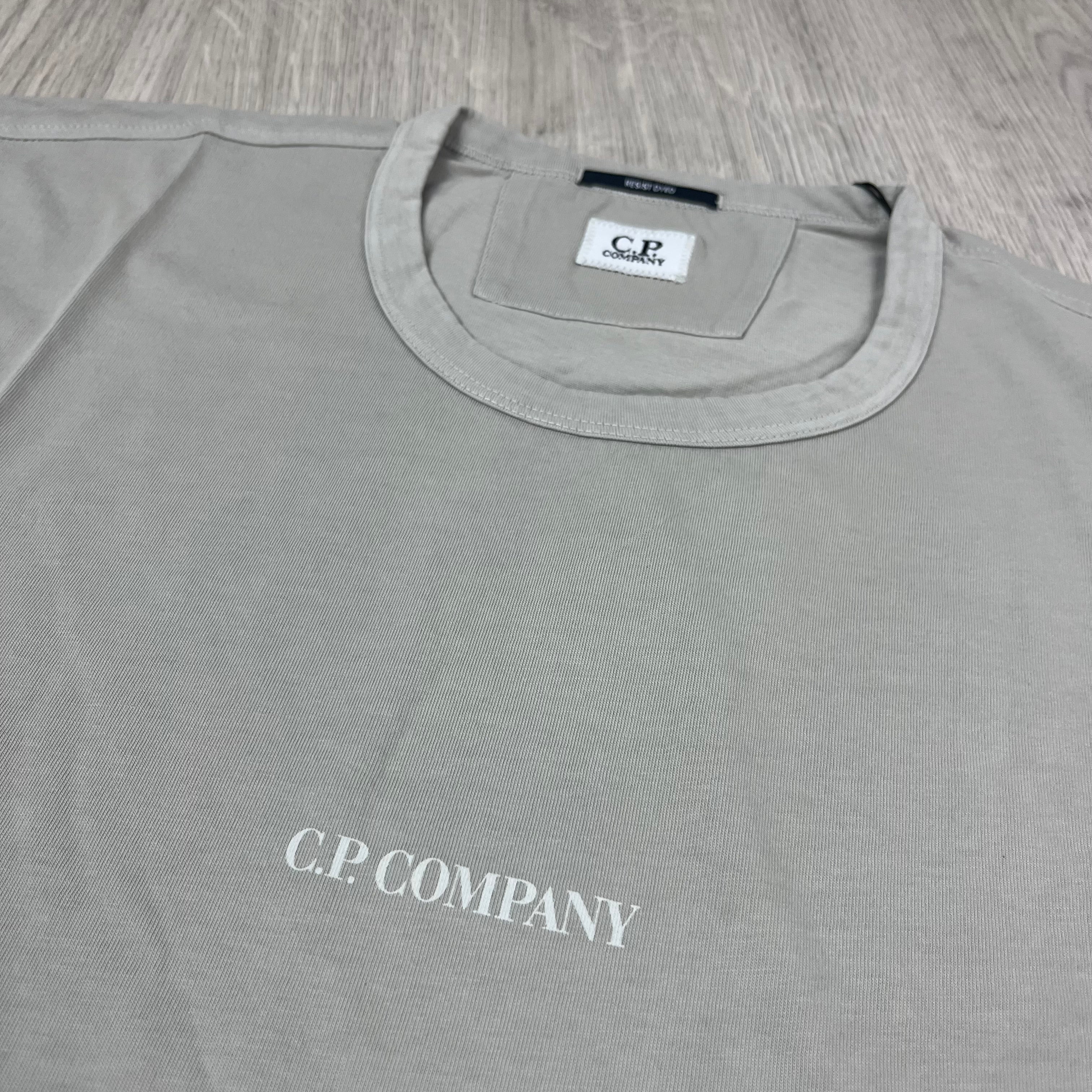 CP Company Printed T-Shirt - London Fog Ironleague