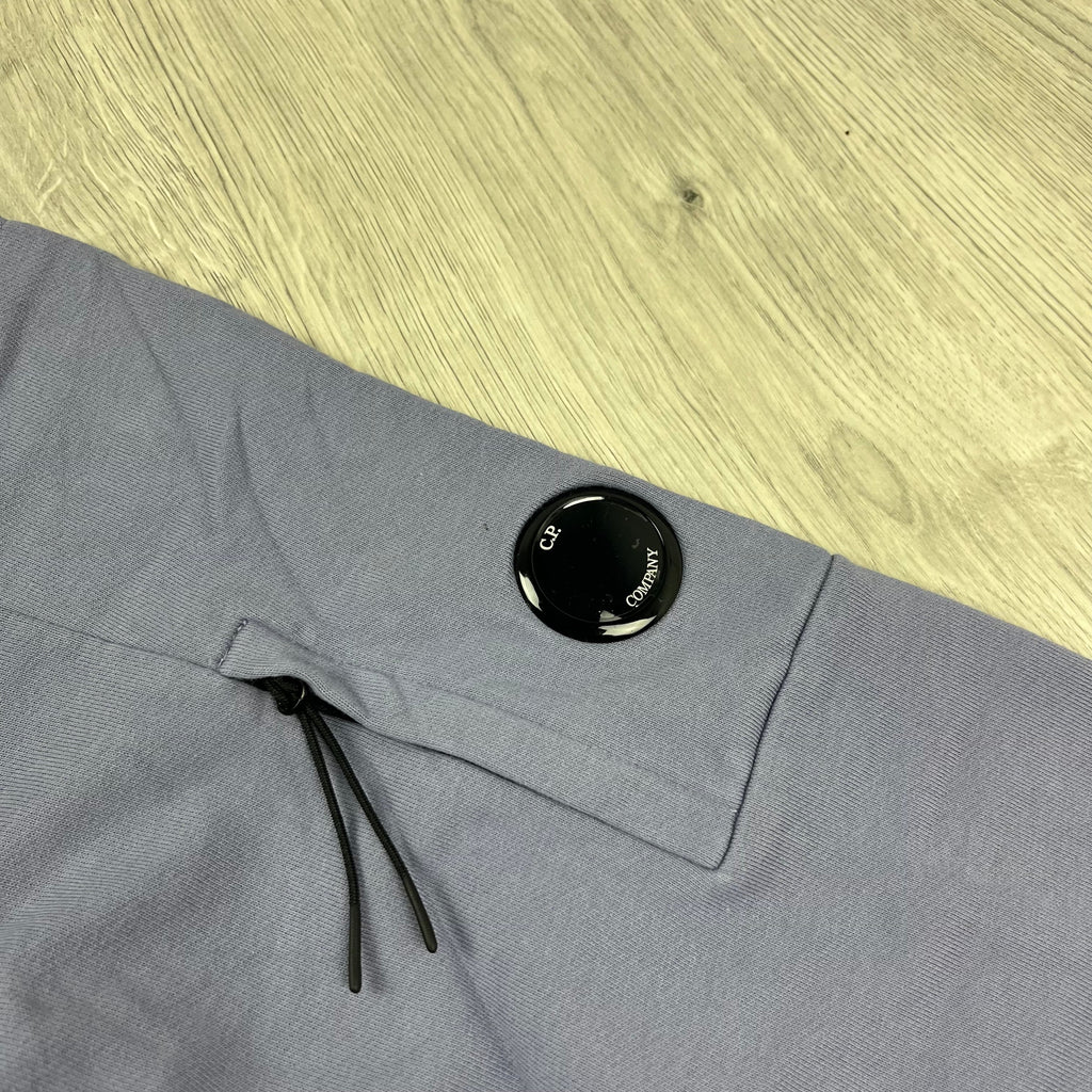CP Company Raised Fleece Hoodie - Lavender Violet Ironleague