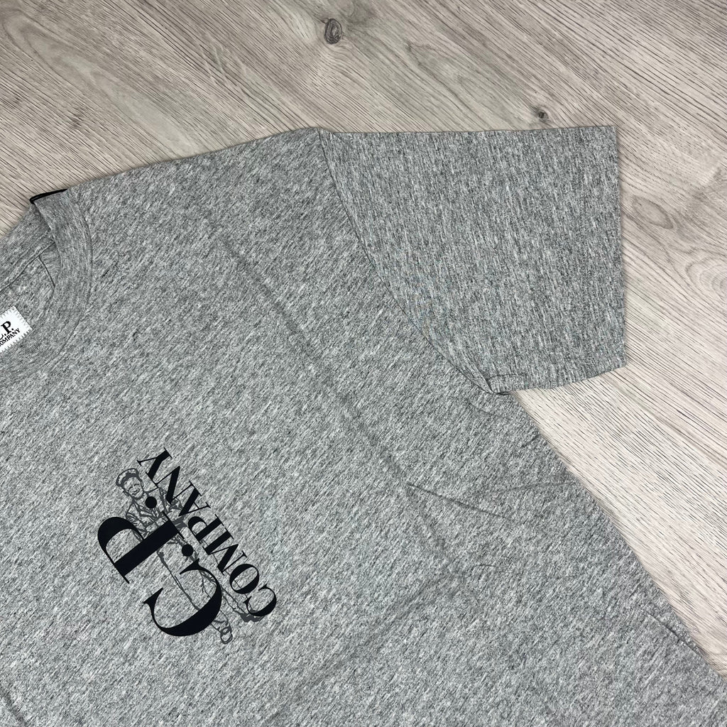 CP Company Sailor T-Shirt - Grey Ironleague