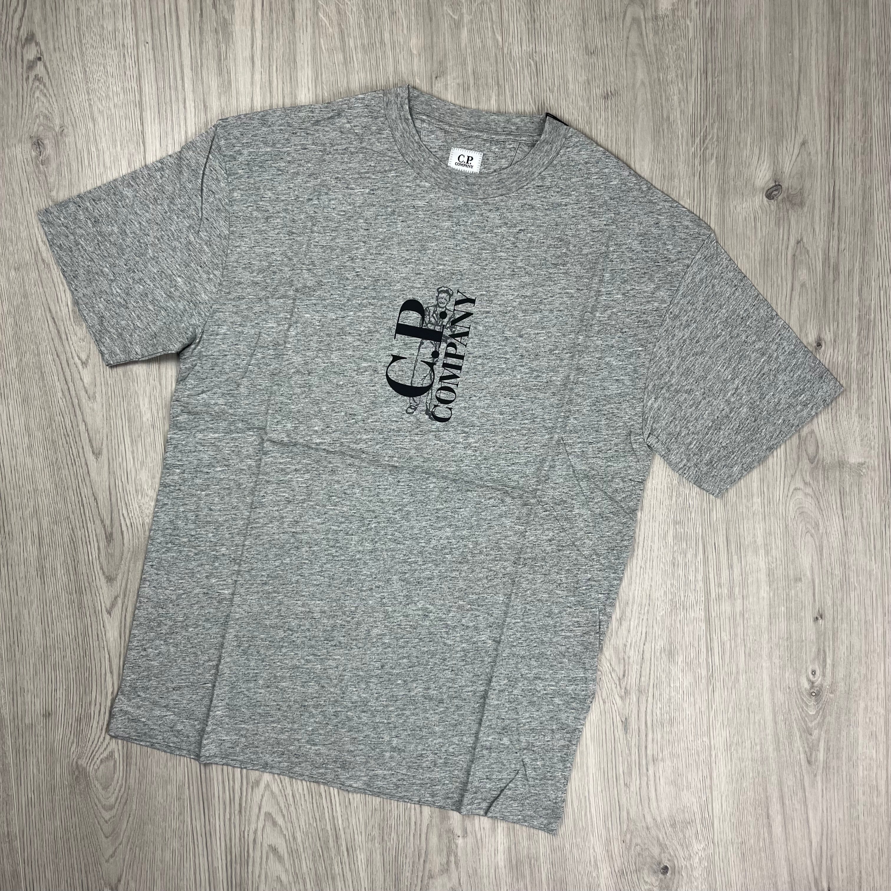 CP Company Sailor T-Shirt - Grey Ironleague