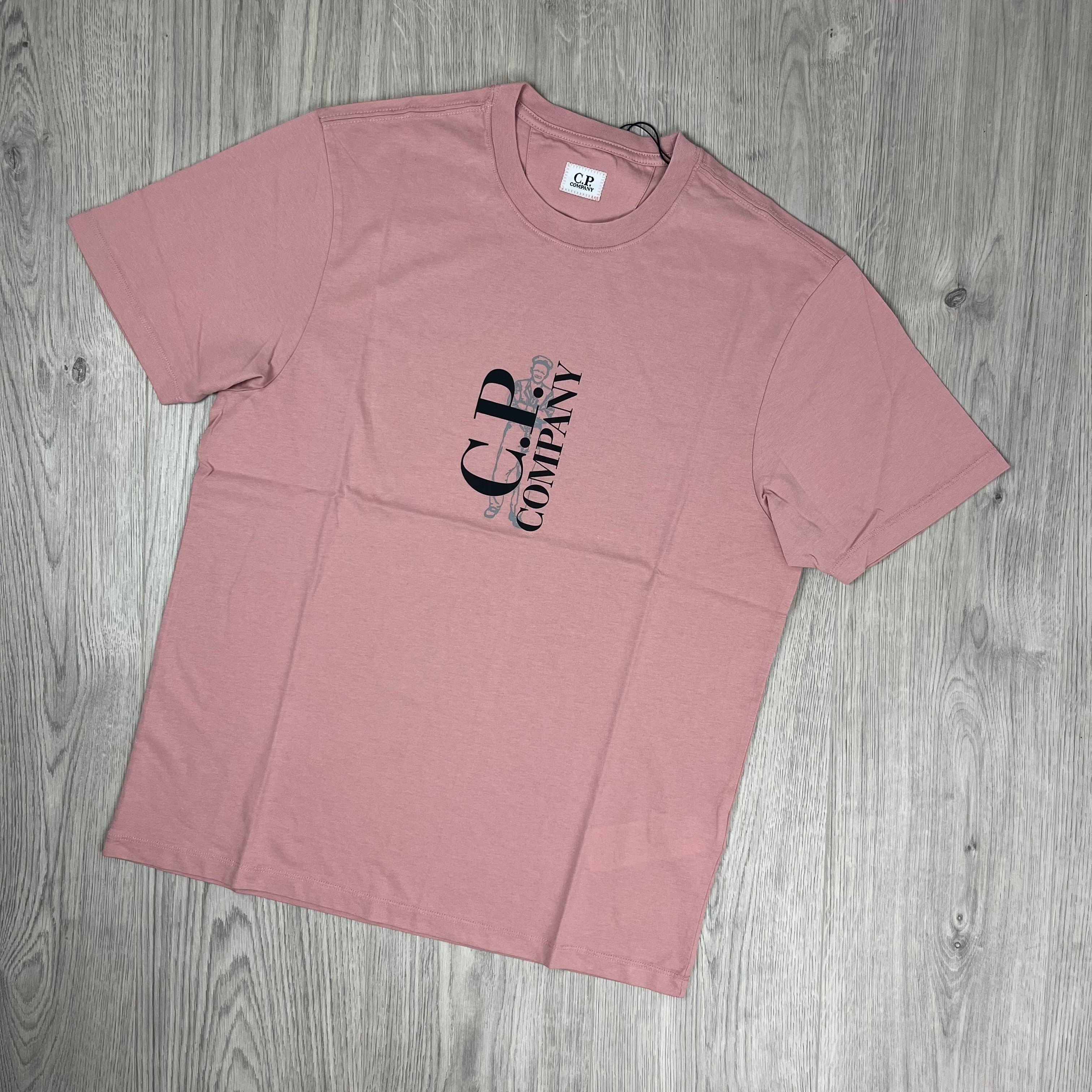 CP Company Sailor T-Shirt - Misty Rose Ironleague