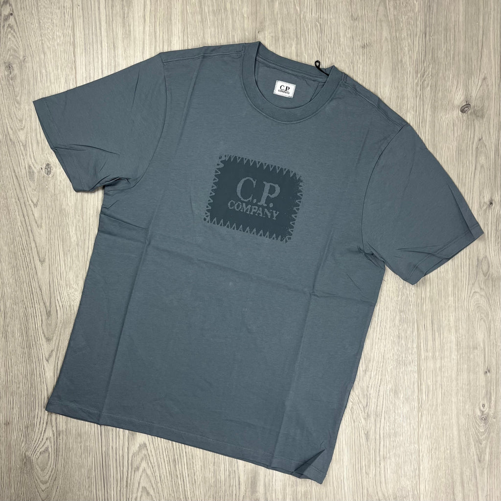 CP Company Stamp T-Shirt - Stormy Ironleague