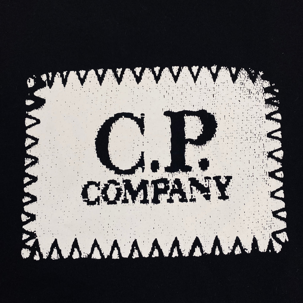 CP Company Stamp T-Shirt - Black Ironleague