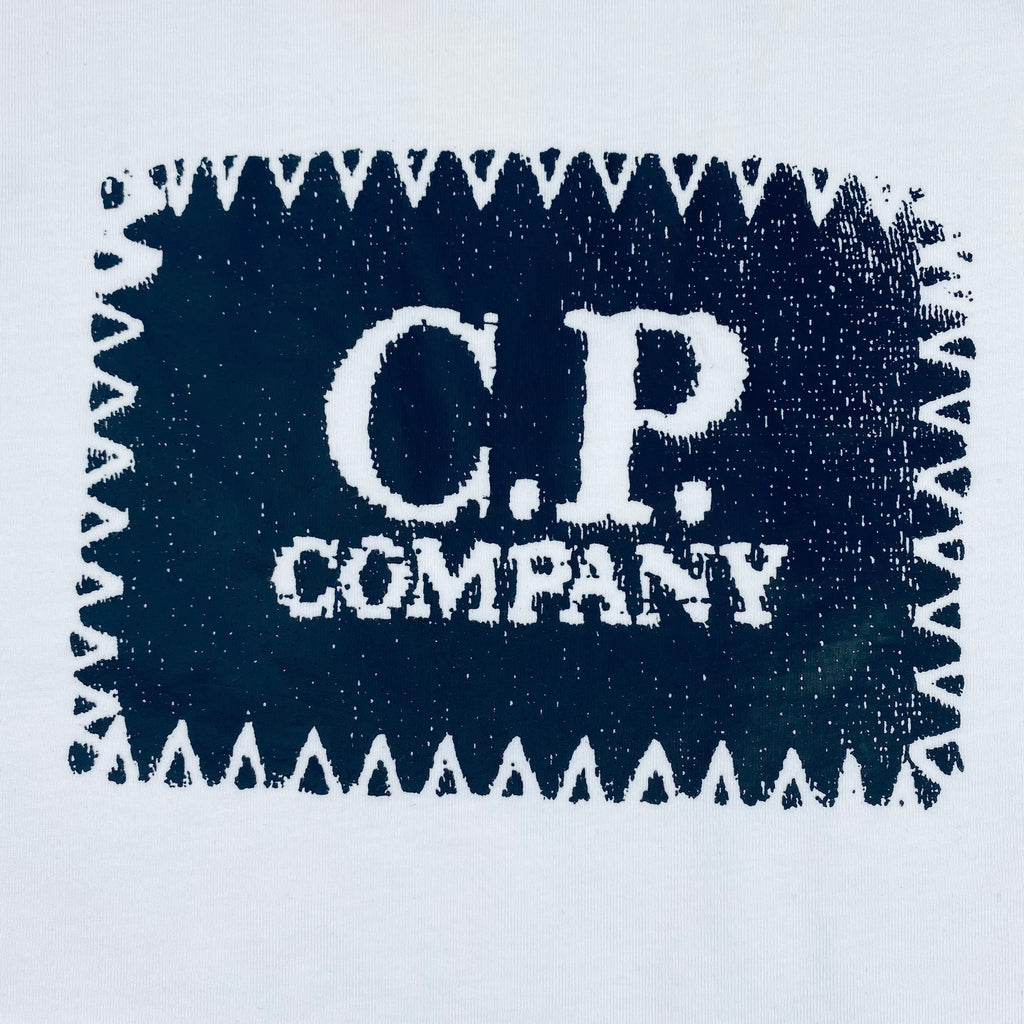 CP Company Stamp T-Shirt - White Ironleague