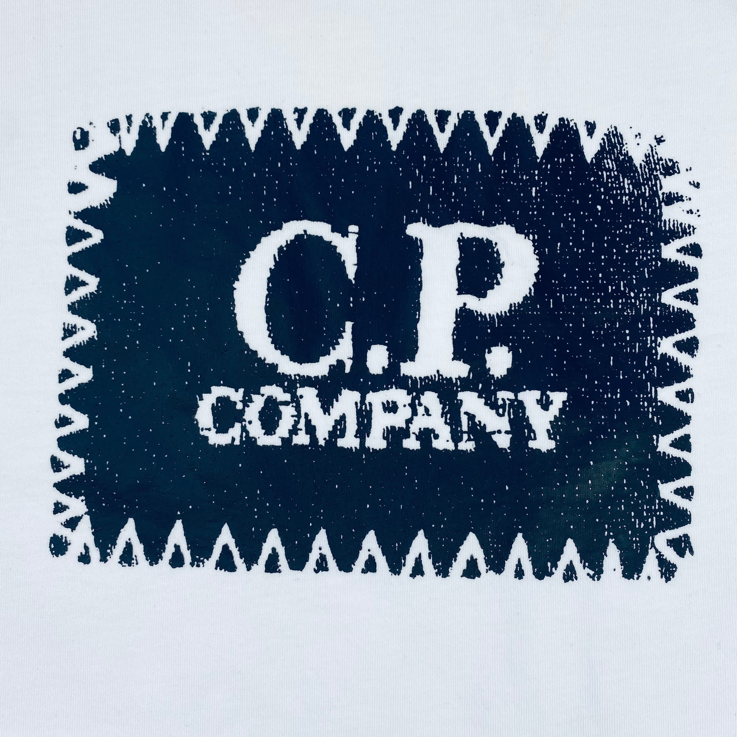 CP Company Stamp T-Shirt - White Ironleague
