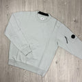 CP Company Raised Fleece Sweatshirt - Blue Fox Ironleague