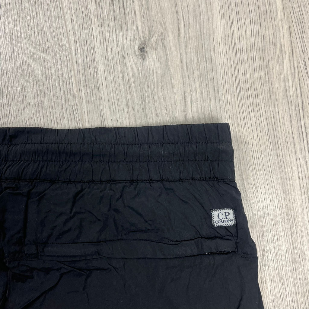 CP Company Chrome Cargo Trousers - Black Ironleague