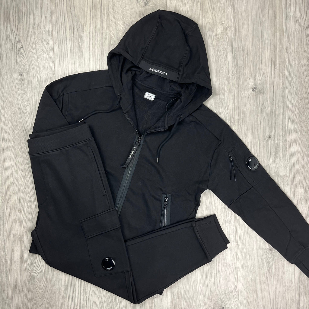 CP Company Tracksuit - Black Ironleague