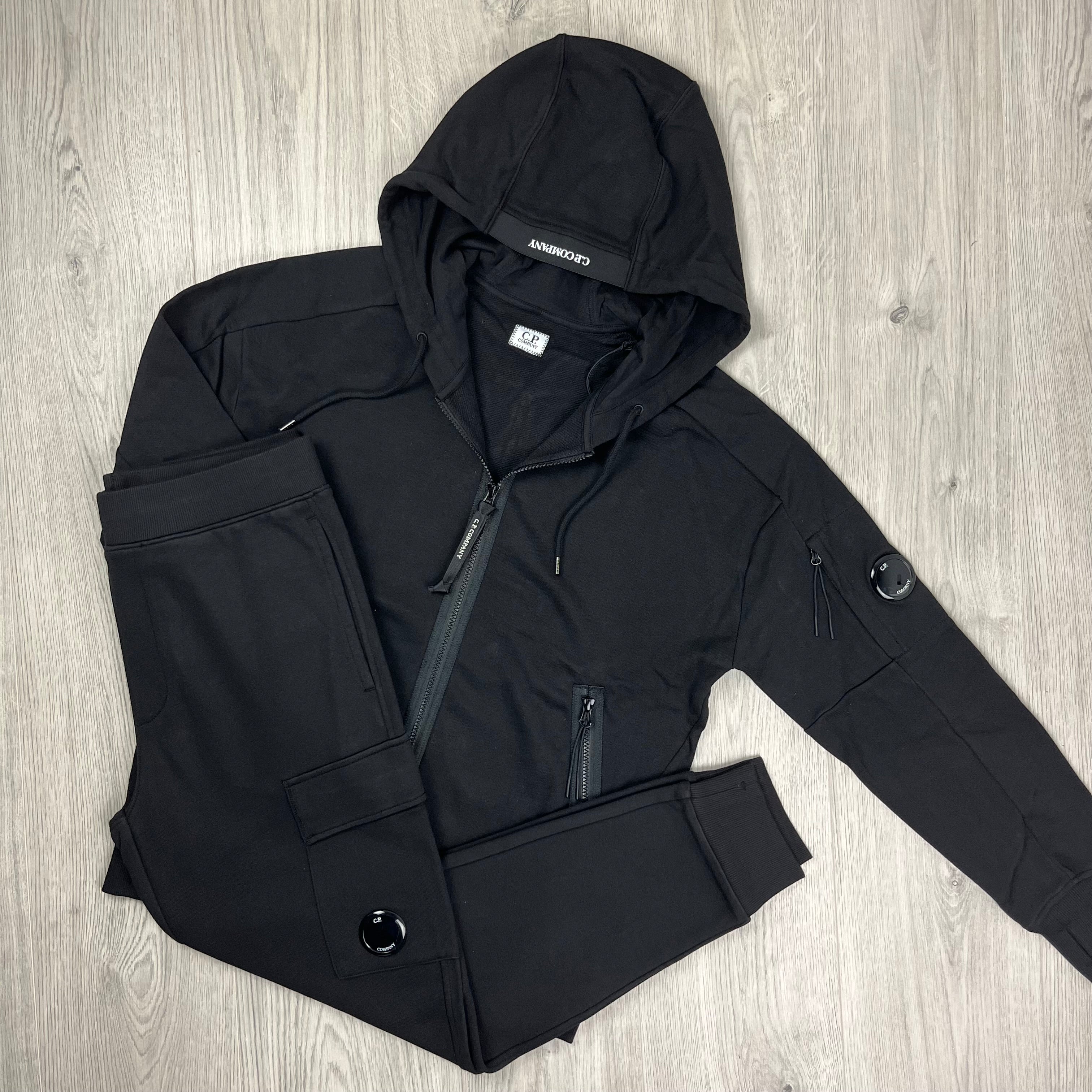 CP Company Tracksuit - Black Ironleague