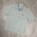 CP Company Zip Polo Shirt - Blue Fox Ironleague