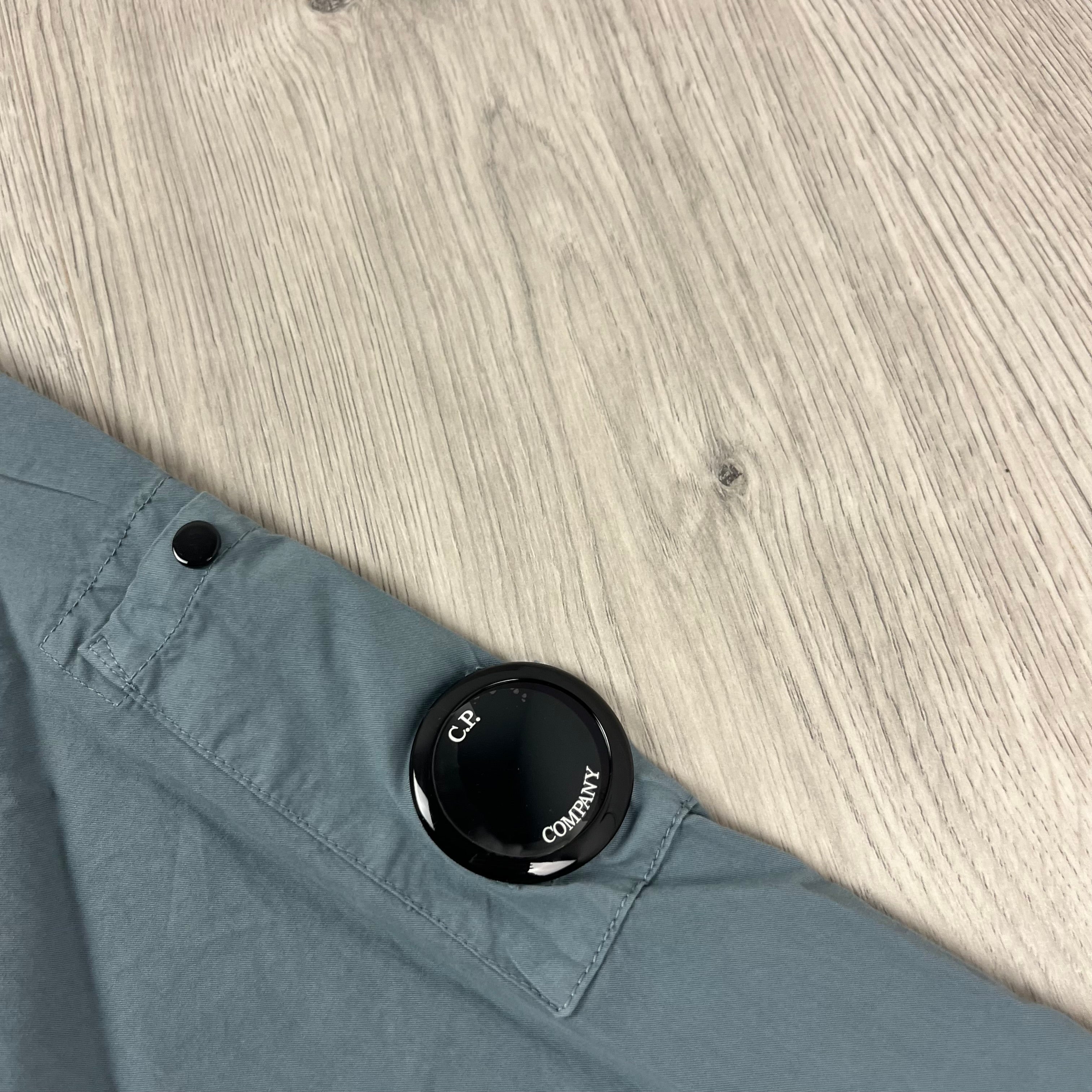CP Company Zip Overshirt - Stormy Ironleague