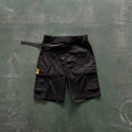 Corteiz Cargo Shorts - Black/Black Ironleague