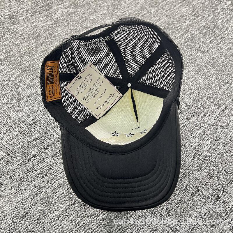 Corteiz Trucker Cap - Black Ironleague