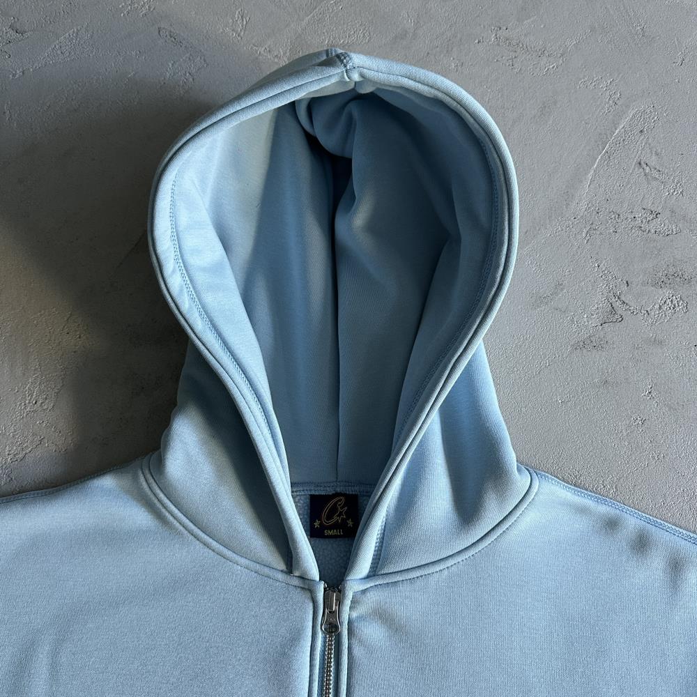 Corteiz Superior Royale Zip Set - Blue Ironleague