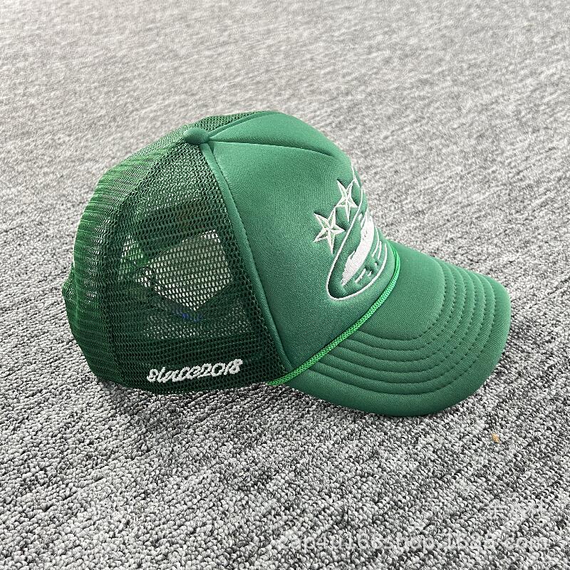 Corteiz Trucker Cap - Green Ironleague