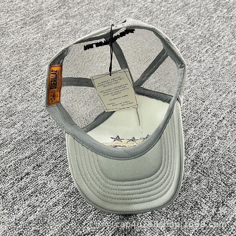 Corteiz Trucker Cap - Grey/White Ironleague
