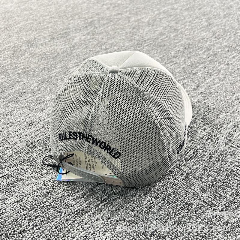 Corteiz Trucker Cap - Grey/White Ironleague