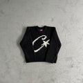 Corteiz C-Star More Hair Knit Sweater - Black Ironleague