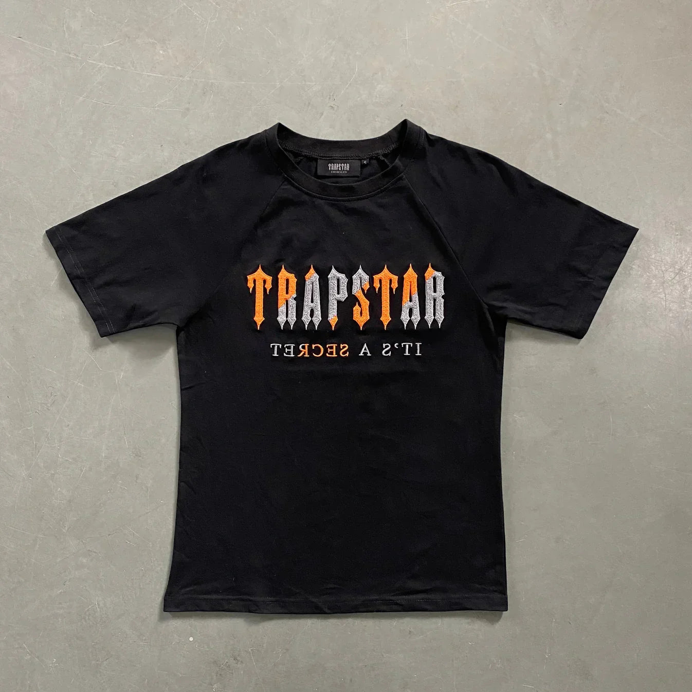 Trapstar Chenille Decoded Short Set - Black/White Ironleague