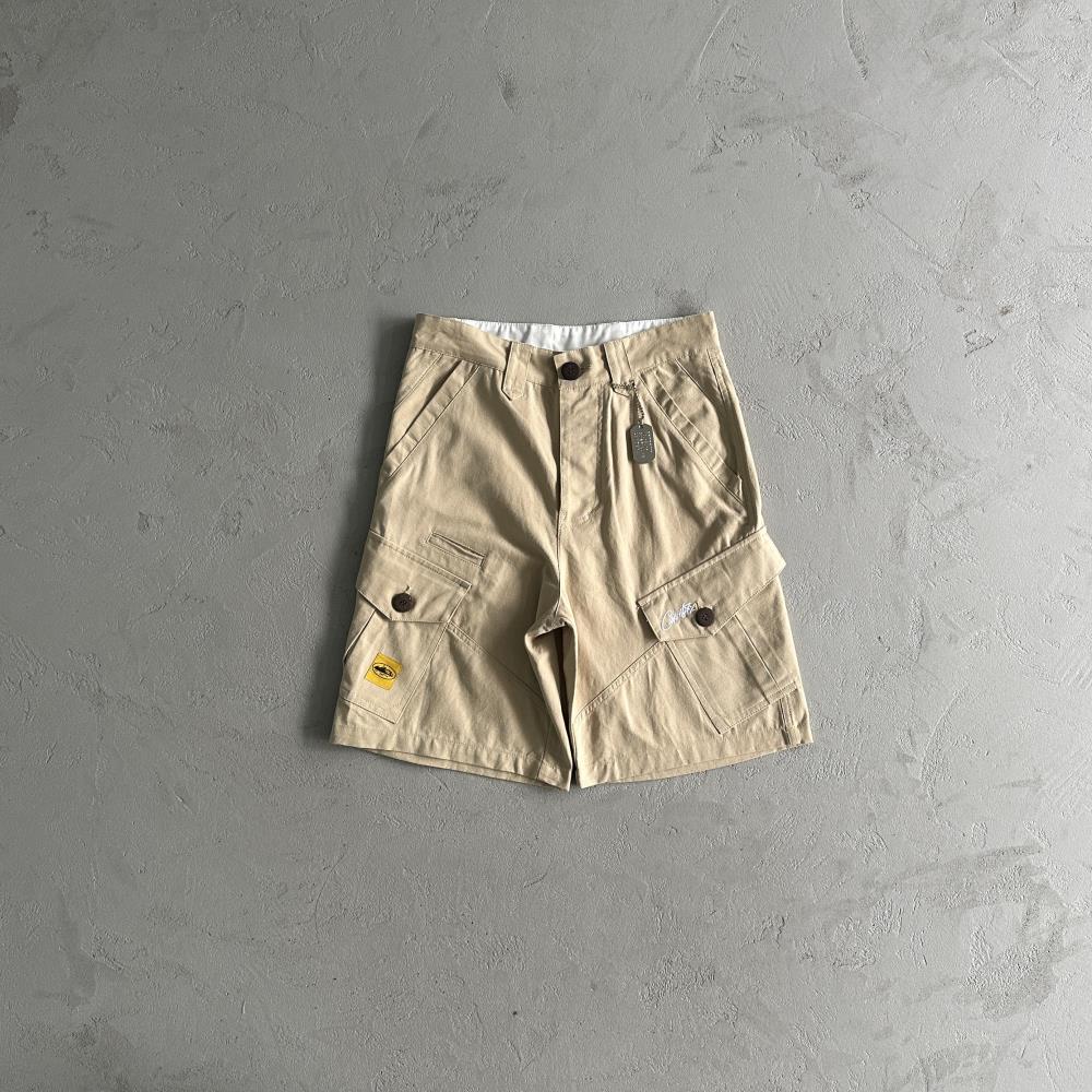 Corteiz Shorts - Khaki Ironleague