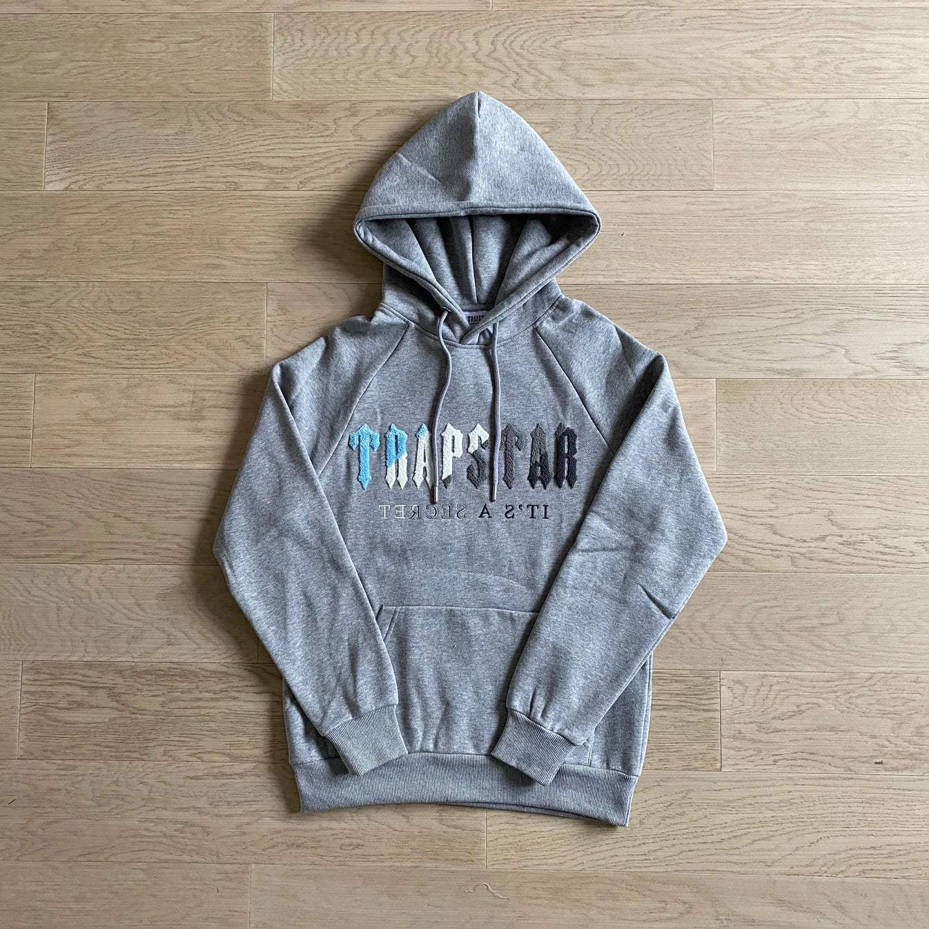 Trapstar Chenille Decoded Tracksuit - Black/Grey Ironleague
