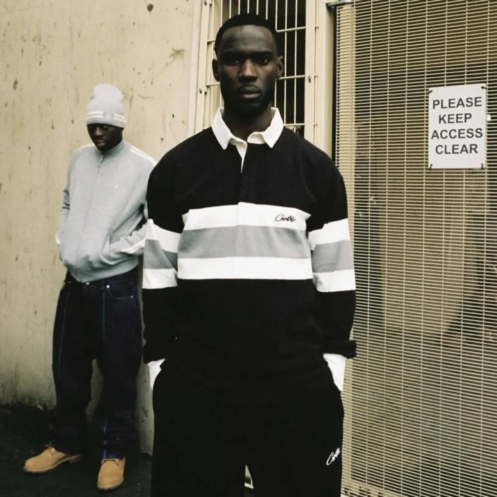 Corteiz Knit Up Fleece - Grey Ironleague