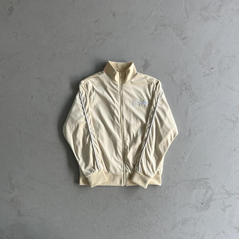 Corteiz Velour Set - Cream Ironleague