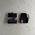 Trapstar Decoded Short Set - Black/Pink Ironleague