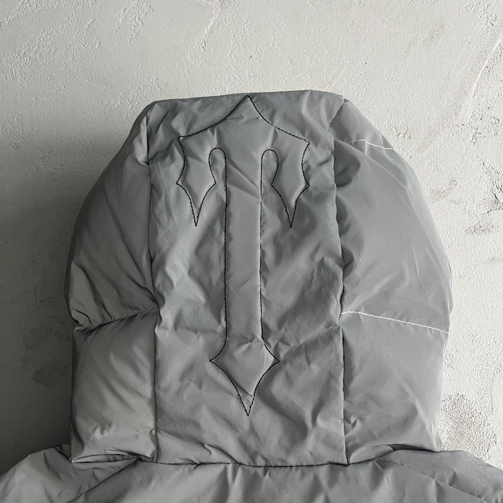 Trapstar Decoded 2.0 Hooded Puffer - Reflective Ironleague