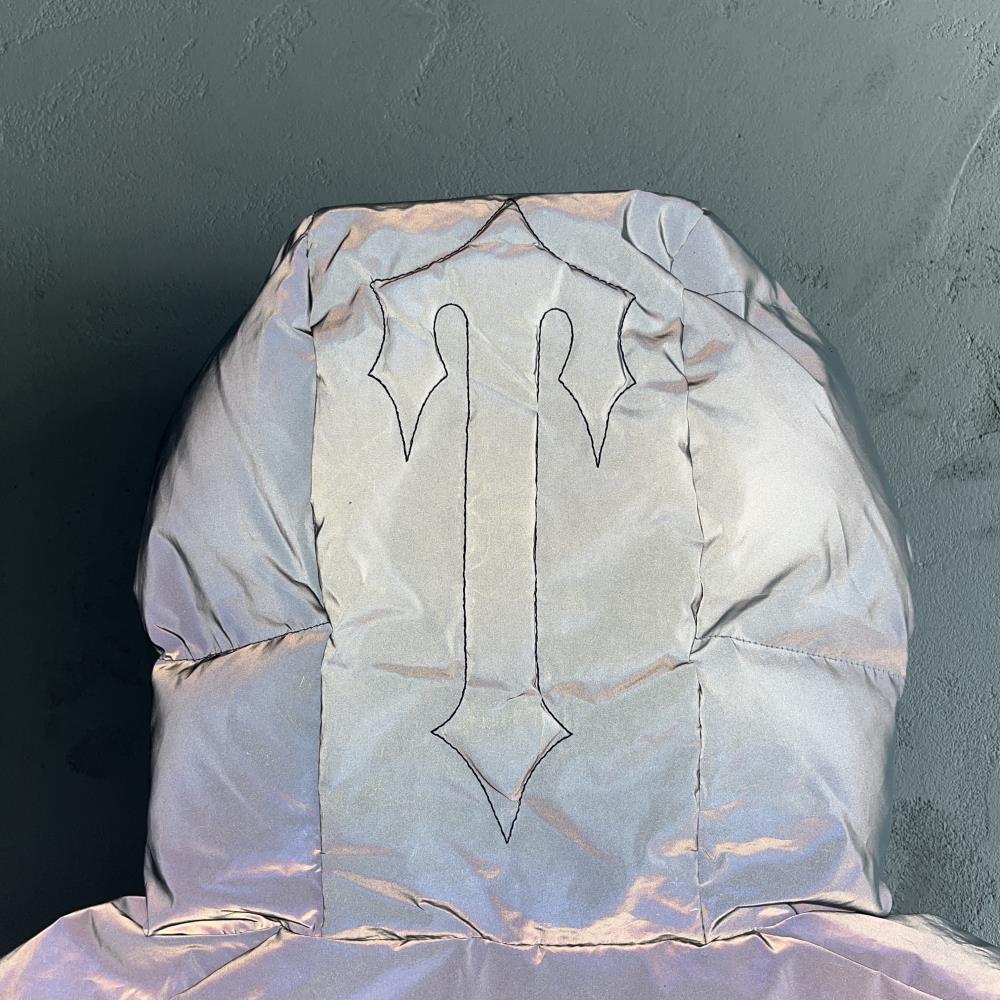 Trapstar Decoded 2.0 Hooded Puffer - Reflective Ironleague
