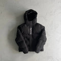 Trapstar Decoded 2025 Hooded Puffer - Blackout Edition Ironleague