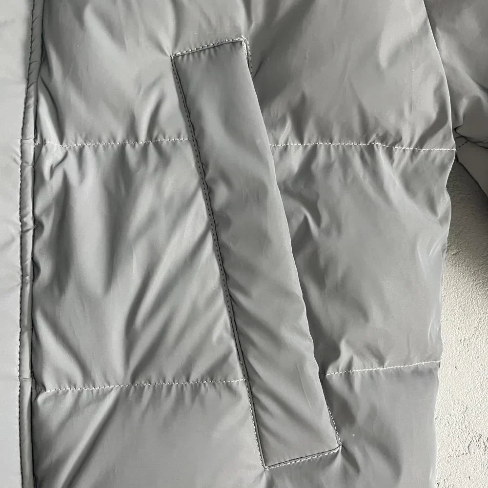 Trapstar Decoded 2.0 Hooded Puffer - Reflective Ironleague
