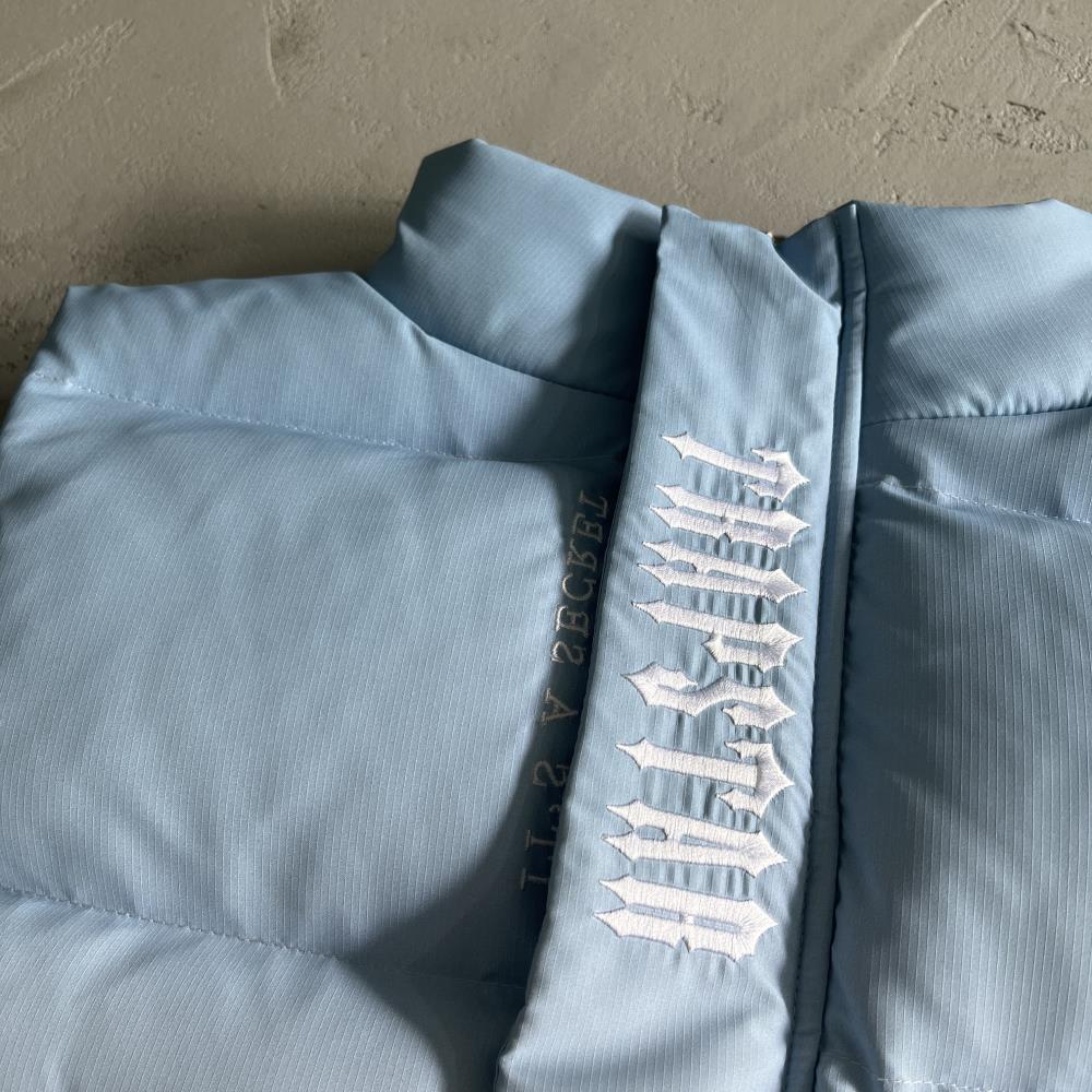 Trapstar Decoded Gilet - Light Blue Ironleague