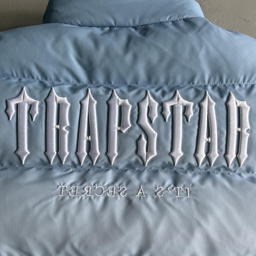 Trapstar Decoded Gilet - Light Blue Ironleague