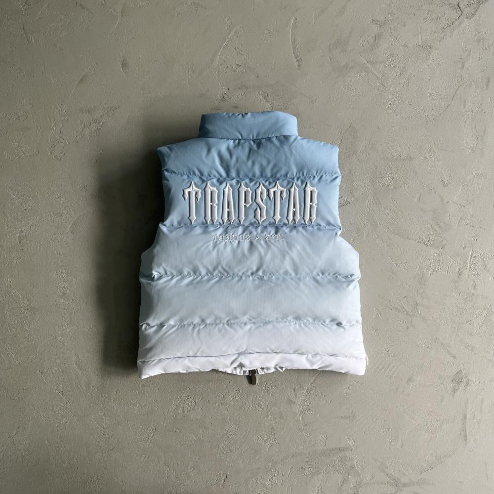 Trapstar Decoded Gilet - Light Blue Ironleague